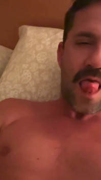 Bed Cumshot Before Bad with Tim Blesh