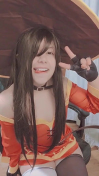 MEGUMIN MASTÜRBASYON COSPLAYI!