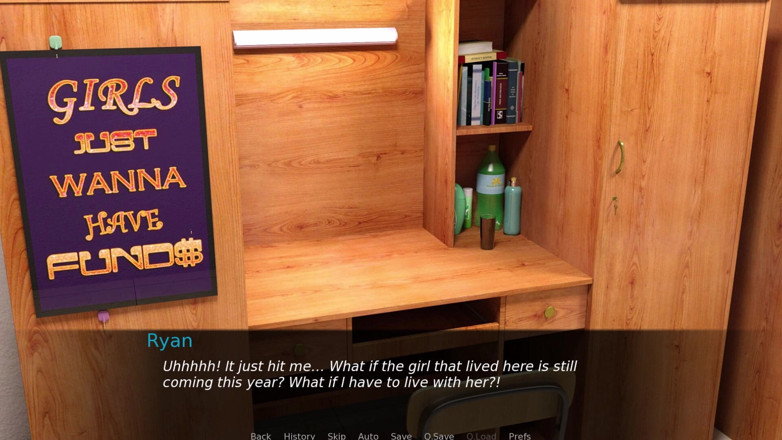 3D Cartoon Porn: Lancaster Boarding House 1 - Game Intro Ryan Meets Chloe &amp; Feels Her...