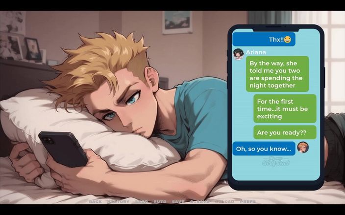 Cumming Gaming: Moje nová přítelkyně Tabu Hentai hra Ep.11 Sexting moje nejlepší...