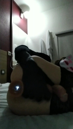 Alicia: 寝る前にディルドを使ったとても良いアナルセッション