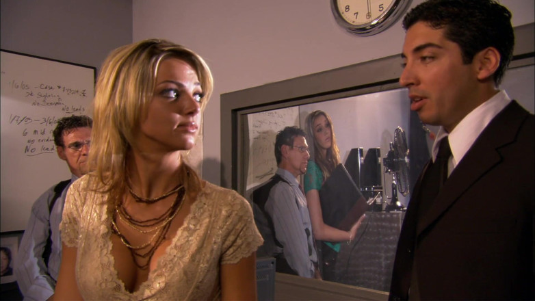 CBD Media: Gorgeous busty young blonde secret agent gets her pussy ate...