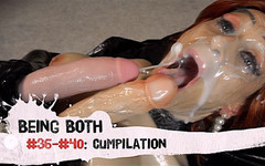 Being Both: "Être les deux n° 36-n° 40, compilation - cinq séances de sperme dos à...