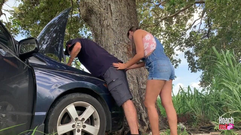 thundass: Smelling and Licking the Mechanic's Ass to Pay for the...