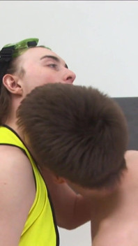 Milky Fuck in Worker Uniform