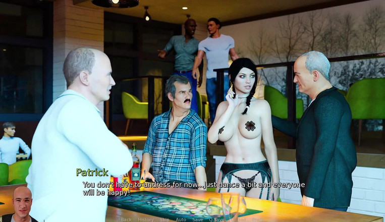 Porngame201: Anna Exciting Affection # 19 - Anna on pole dance - 3d hentai comic