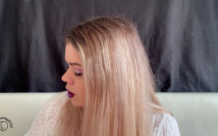 Your fantasy studio: Rokende fetisj met mooie make-up en rookringen