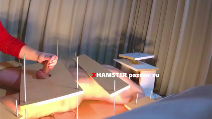 Pazuzu_zu: Femdom feet tickling & torment + tease handjob + ruined orgasm