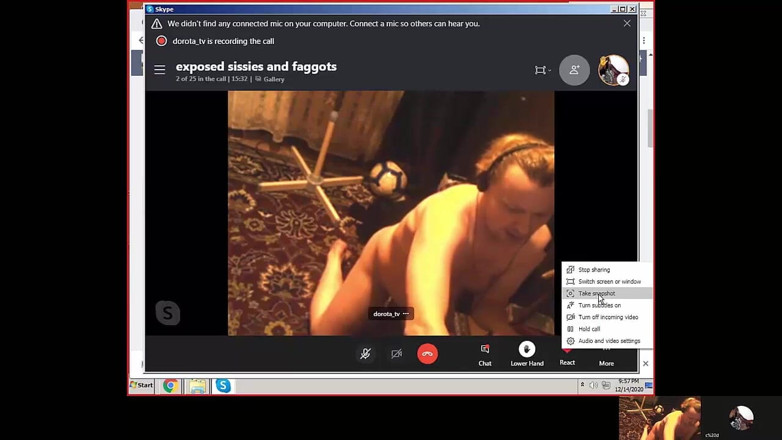 Dorisstar: Perdente umiliato in webcam