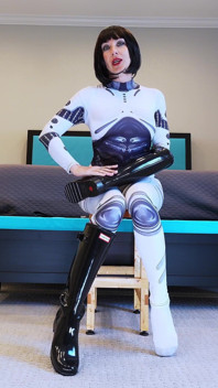 Robotic Scifi Anime Boot Girl - the Boot Slut E14 - MILF Stella