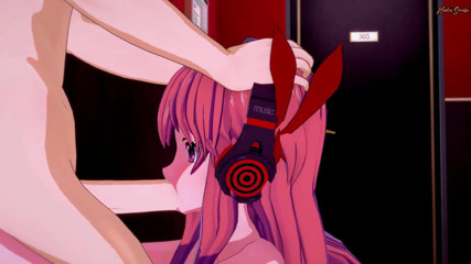 Hentai Smash: Chelsea deep throats a cock and gets fucked - Akama Hentai.
