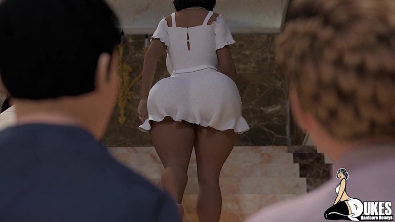 Dukes Hardcore Honeys: Slutty big booty MILFs tar kuk hela helgen lång inuti...