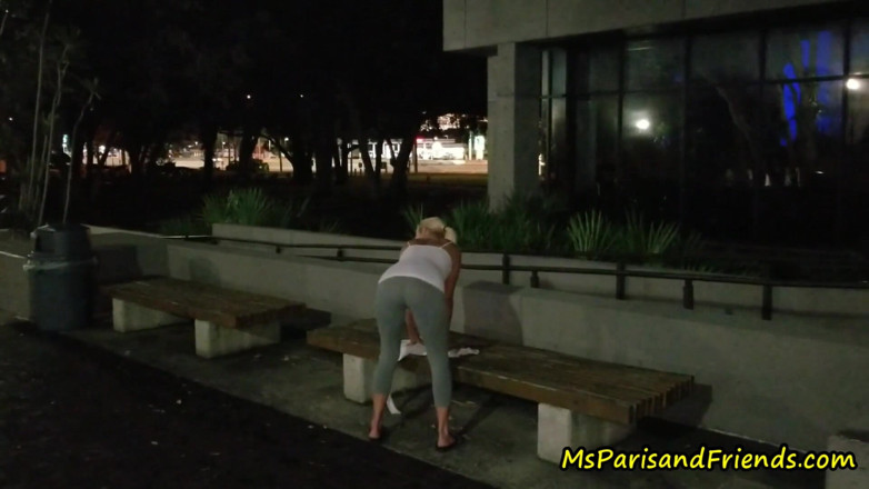 Ms Paris and Friends: Public nudity, masturbation and pissing
