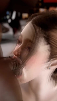 3D bbw milf tv repórter traindo com seu chefe bbc