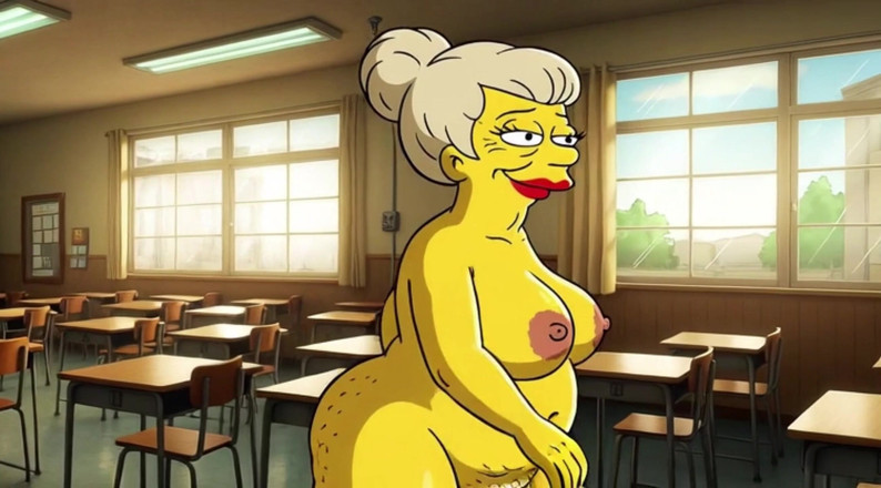 AI Porn: Ai Retro 스타일 만화 미시