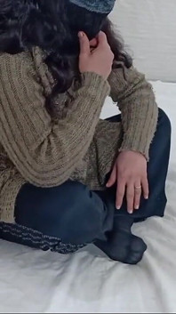 Kovboy kız benim edepsiz Hintli gawar genç neice (bhatiji) ile edepsiz Hintçe konuşmalarla sikişiyor