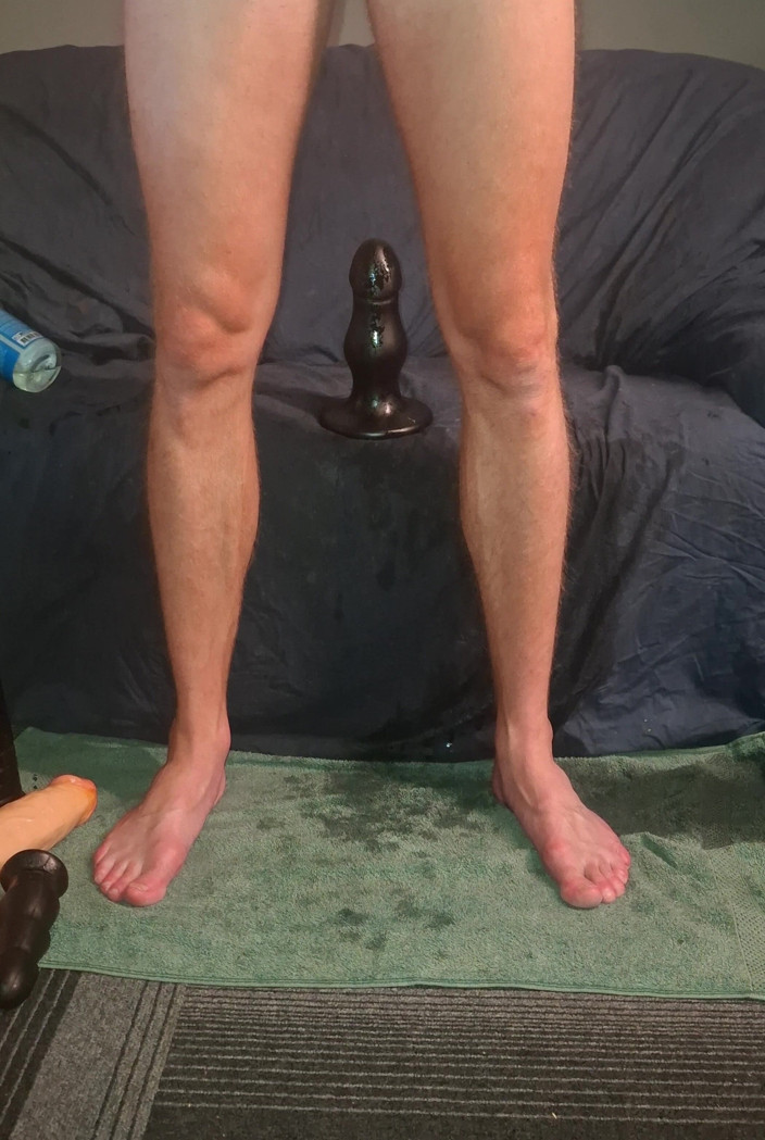NoFace Twink X: Solo Male Extreme Anal Dildo - Huge Toys