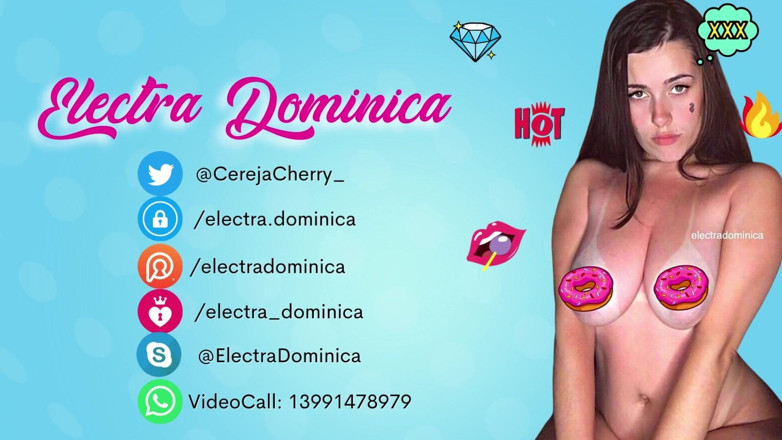 Electra Dominica: Fată cu pizdă frumoasă cu vibrator