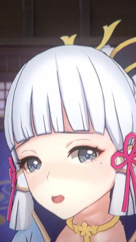 原神 - 綾華と空の情熱的なセックスシーン - 甘い喘ぎ声 - 3D変態アニメーション