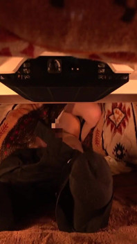 Our Secret Naughty Place Is Under the Table - Friend Cuckolds His Own Best Friend.