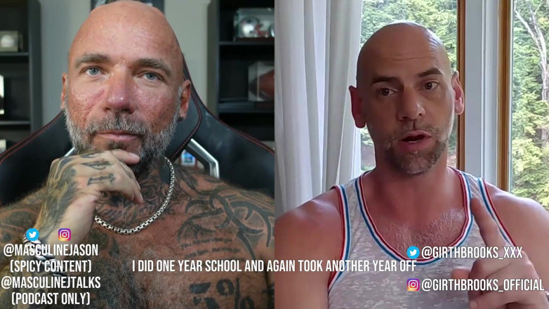 Raw and Uncensored with Masculine Jason: Porn Star Confessions - Girth Brooks (episode 143)
