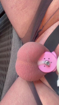 Inverted Chastity Cumming Sissy