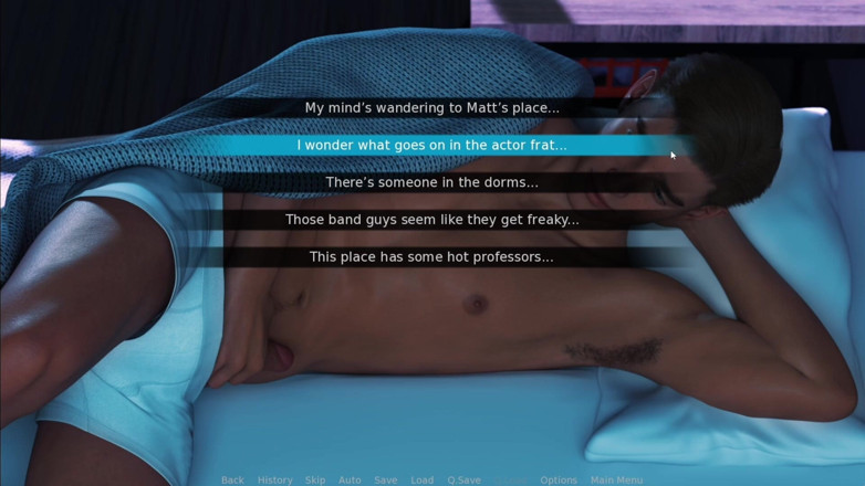 Femboy Maaya: Fapping pro herce Frat v horké noční místnosti