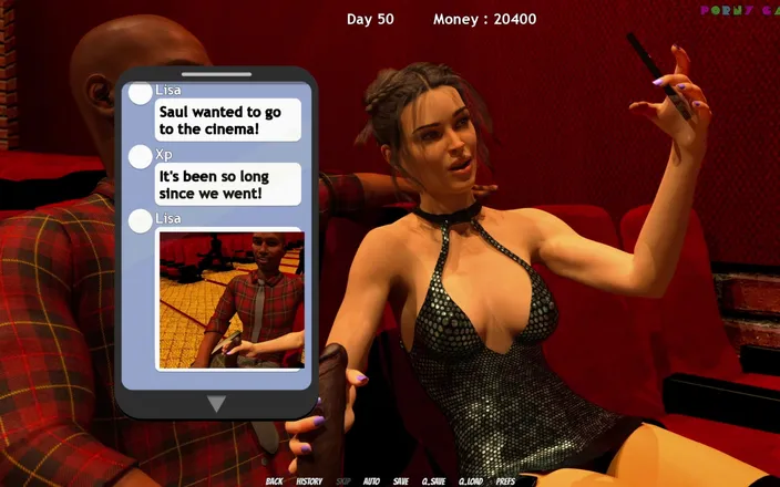 Porny Games: Lisa Total Investigation! by Dragofinder Studio - Hotwife Drenched in Cum 17