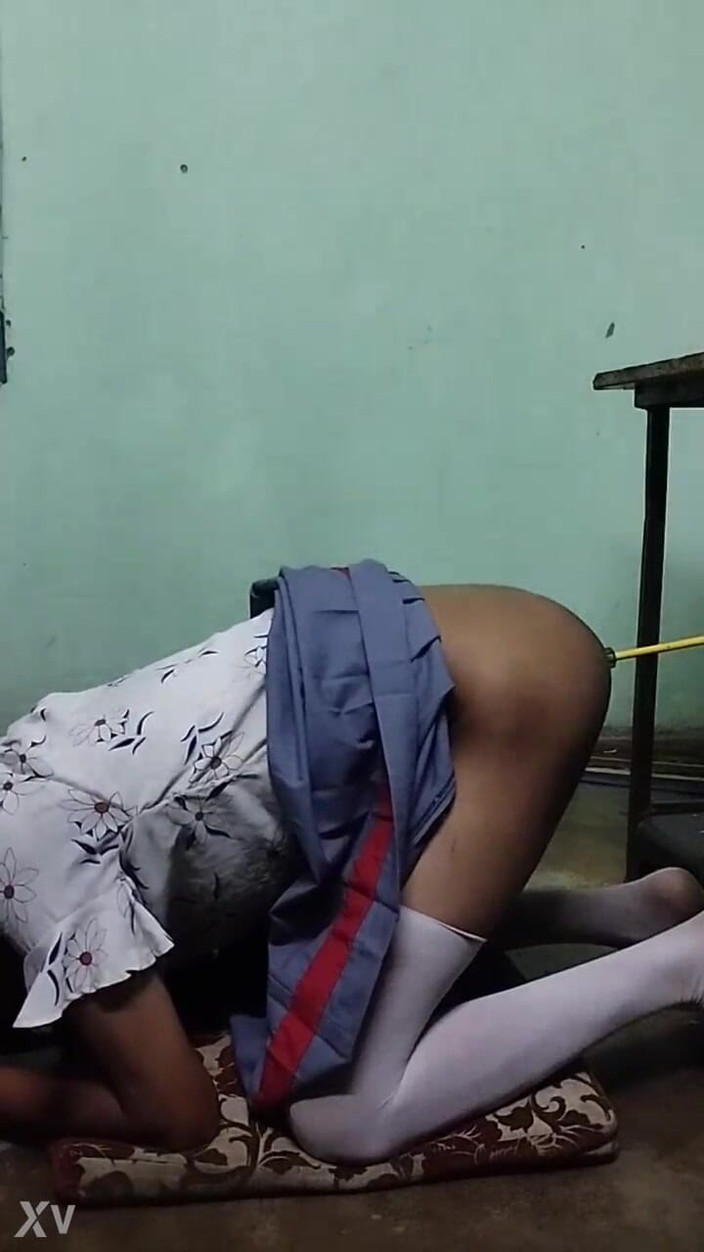 Lily sissy: Uniform Sex