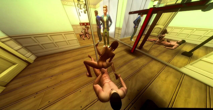 misss_vikki: Zijn intimiteit werd onvermijdelijk in Sims 4