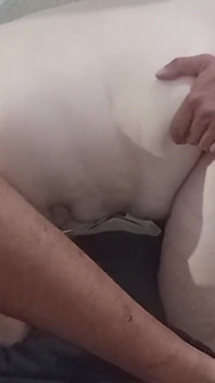He punched my pussy hard