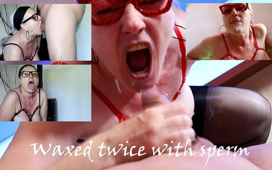 Hotvaleria: वीर्य के साथ दो बार वैक्स किया गया