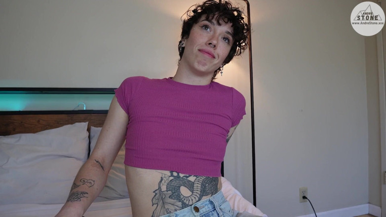 Andre Stone: Best Friend's Hot Tatted Girlfriend Salem Nox Seduces You