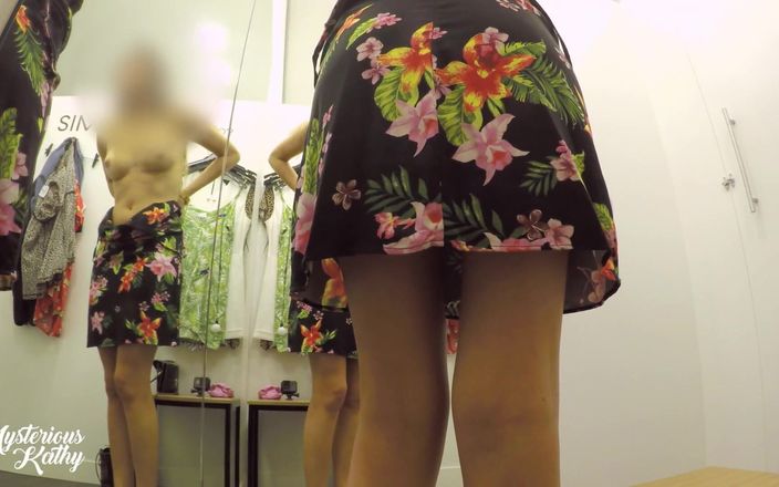Mysterious Kathy: Women&amp;#039;s Fitting Room - No Panties