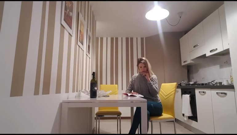 Erotic Tanya: Cute Blonde Reading and Farting Hard