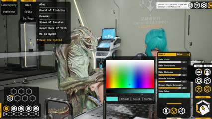Cumming Gaming: Gefallene puppe, operation lovecraft [hentai sfm spiel] intensiver fick mit internem...
