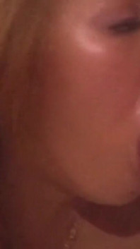 Blonde Babe Pussy Eaten and Pounded Hard on Stairs