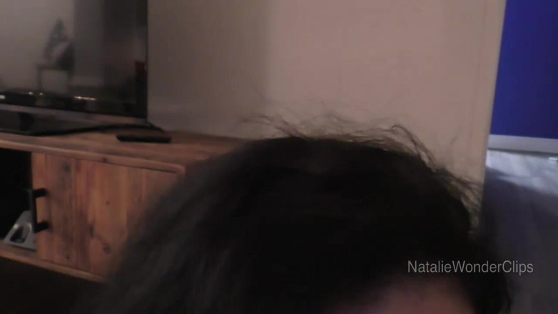 Natalie Wonder: Haciendo corridas dentro del mejor amigo de tu madrastra