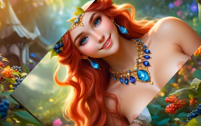 AI Girls: Cô gái xinh đẹp vú to khỏa thân với quả việt...