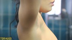 VictorHugo: Я сняла на видео свою подругу, принимающей ванну