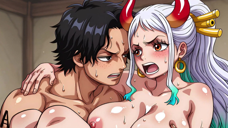 PRZNAI: Ace X Yamato (one Piece)
