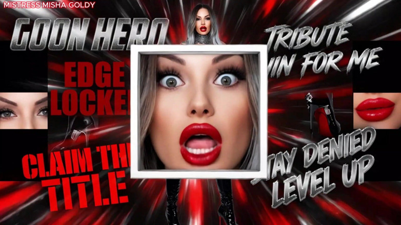Goddess Misha Goldy: Goon Hero Challenge - pět úrovní, které vás zlomí a znovu vás...