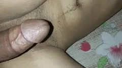 Cuñada follando muy apretado coño bonito