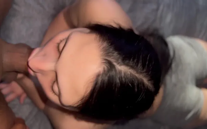 LuluLemons000: Submissive Teen Slut on Her Knees and Offering Her Throat...