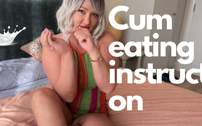 Emma Voyeur: Instrucciones de paja para comer leche - ¡probarás tu semen!