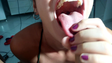 April BigAss: Deep Throat Morning, Slut Cum Swallow
