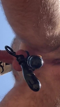 A Little Play with My Anus Hole with Anal Balls Toy