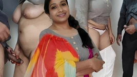 Bhabhi in Salwar Fucked with Teen Boy in Desi Doggystyle