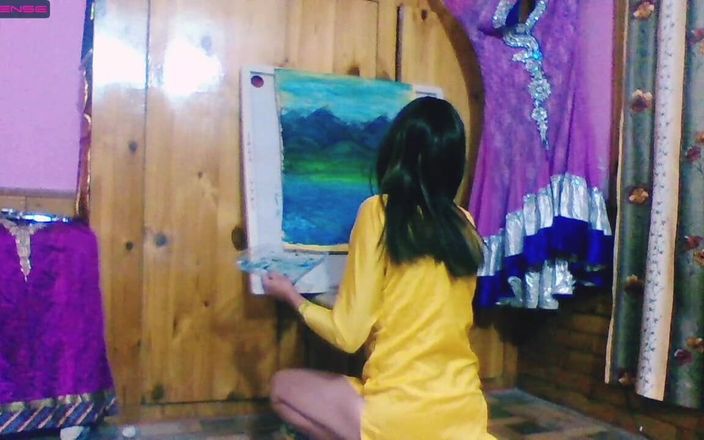 Bolly Karma: Deslumbrante milf boquete.