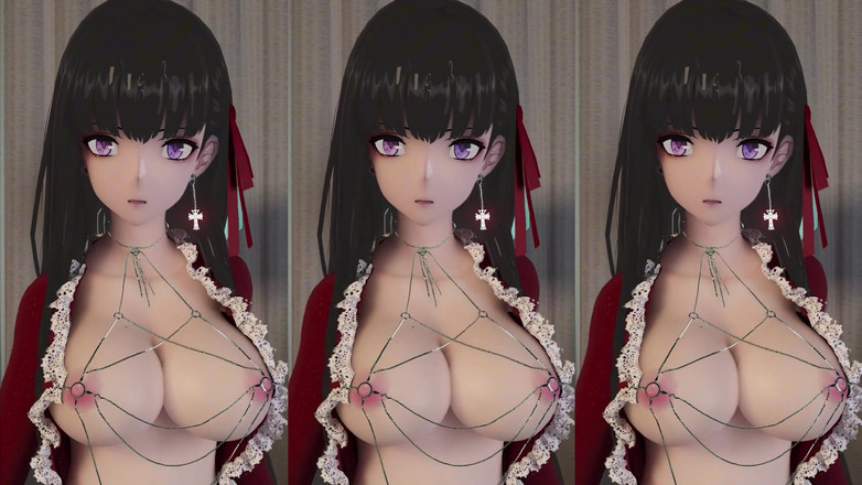 MikuMotion: [mmd] 赛琳娜 Phut Hon阴环乳钉黑丝舞啪高潮